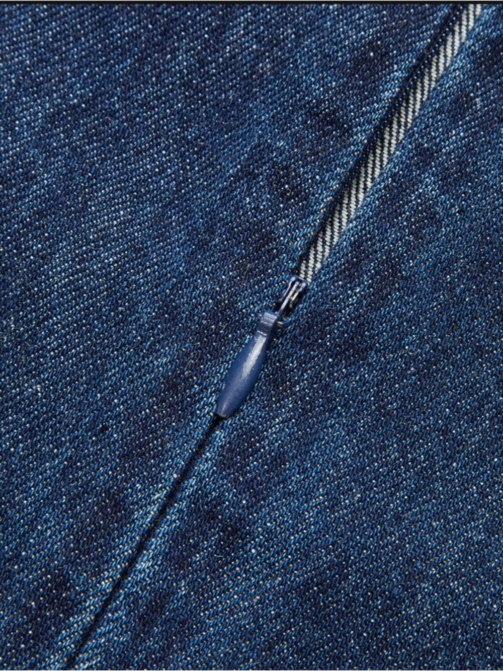 Commense Metal Detail Denim Sleeveless Mini Dress - XL - Picture 5 of 13